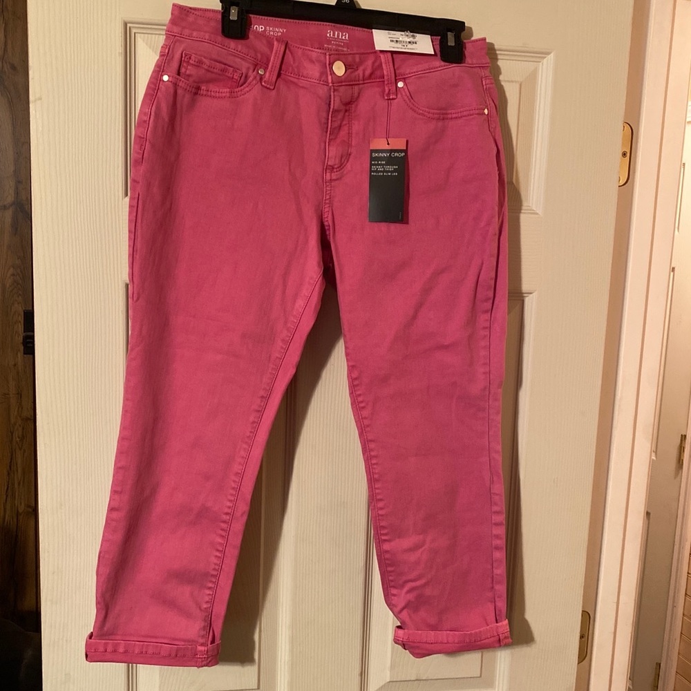 Ana skinny crop jeans